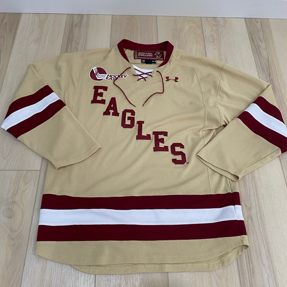 Under Armour Authentic NCAA Boston College Eagles Hockey Jersey Mens S